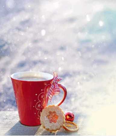 Weihnachtliches Plakat der angekündigten Aktion